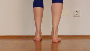 Schmerzen Achillessehne: Pronation dorsal