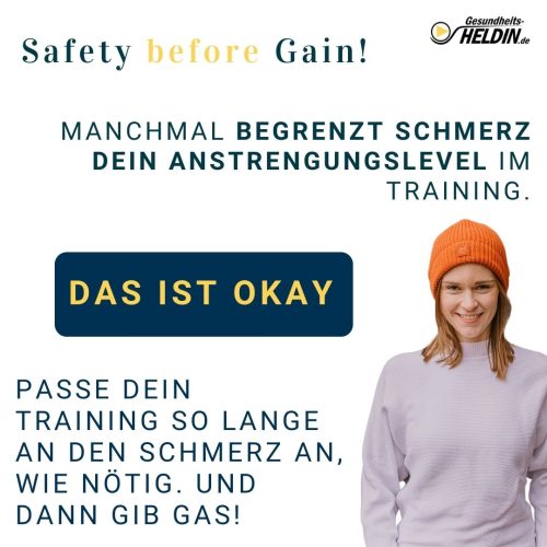Sicherheit vor Progression Sicherheit vor Progression